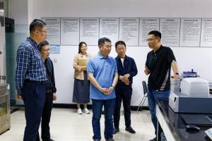 湖北鄂中通世达沥青有限公司总经理黄晶到访九游体育app